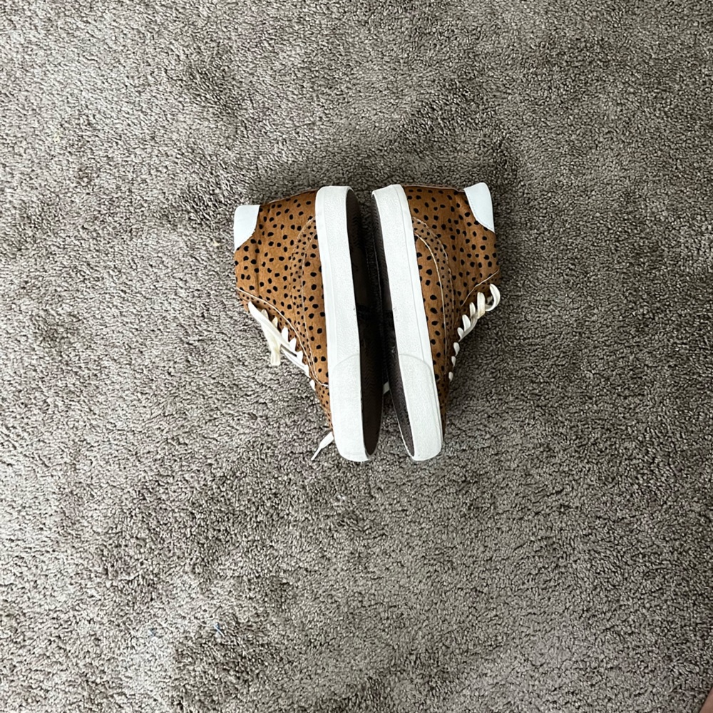 MADEWELL Cheetah Print Sneakers